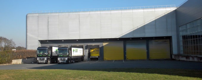 Logistics warehouses easy access