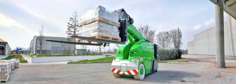 Nouvelle grue électrique de TOM en Bretagne