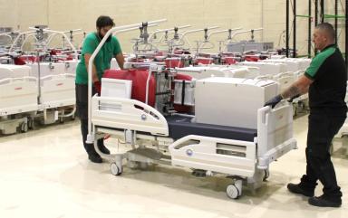 Prestations de logistique hospitalière pour l'équipement en mobiliers neufs des hôpitaux de Marseille