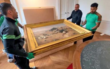 An Environmentally Conscious Artwork Transport in Partnership with the Musée d’Orsay