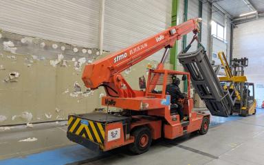 Manutention d’une machine industrielle à Argenteuil (95, IDF)