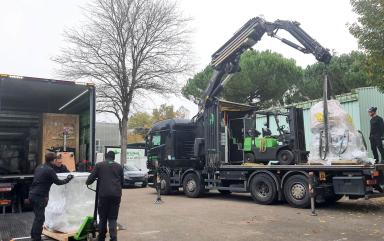 Manutention et livraison de matériel médical en Alsace 