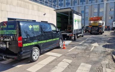 Delivery and Handling of Medical Equipment at CHRU Nancy