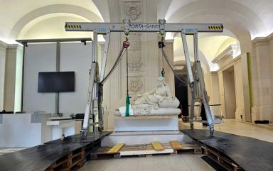 Manutention lourde et délicate de sculptures à Nantes
