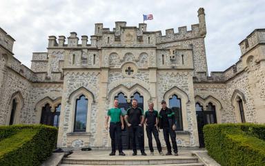 Déménagement de mobiliers dans un château du Pas de Calais