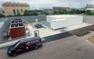 Transport and Assembly of a Data Center from Brittany to Southwest France