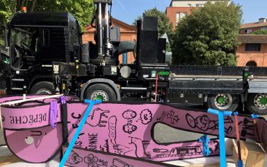 Handling and Transport of Sculpture in Toulouse