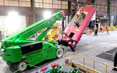 Démantèlement d’un four de 20T : l’expertise de Bovis Transferts au service de l’industrie d’Auvergne-Rhône Alpes