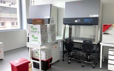 Laboratory Relocation in Lyon, France