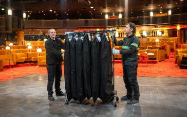 Relocation and Storage of Lido Stage Sets in Paris