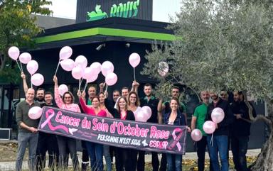 Octobre Rose chez Bovis Midi Pyrénées