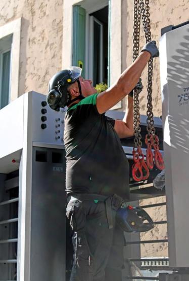 Manutention de machines d'imprimerie dans le Vaucluse (84)
