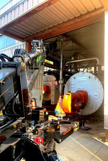 Manutention lourde sur un site industriel dans les Alpes Maritimes (06 Grasse)