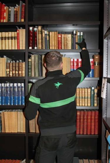 Déménagement des fonds anciens et précieux de la bibliothèque de Carpentras