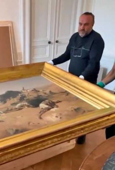 An Environmentally Conscious Artwork Transport in Partnership with the Musée d’Orsay
