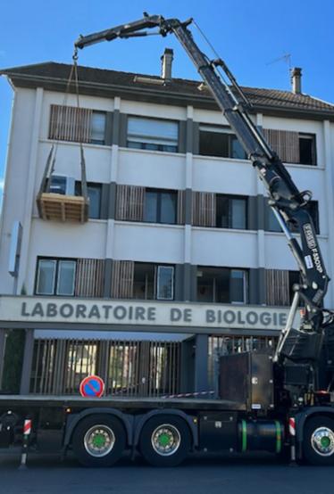 Manutention de précision en laboratoire à Brive la gaillarde