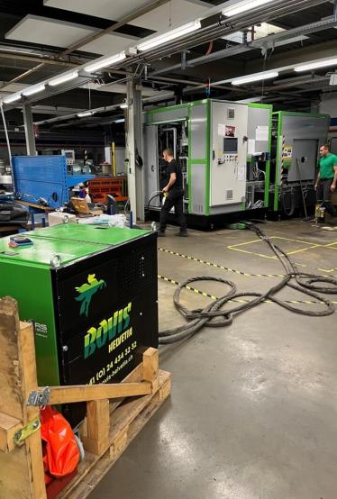 Manutention de machines en Suisse près de Fribourg