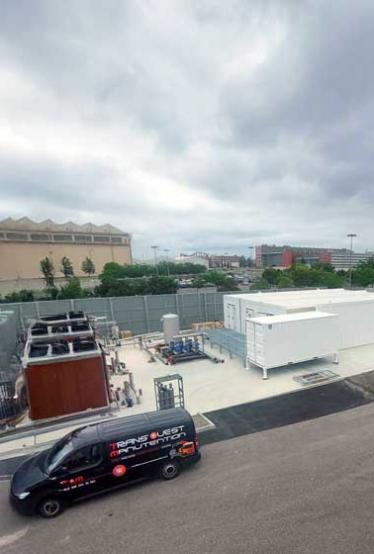 Transport and Assembly of a Data Center from Brittany to Southwest France