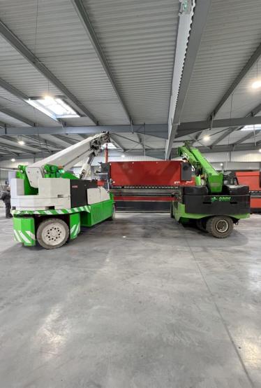 Déménagement de machines industrielles près de Lille