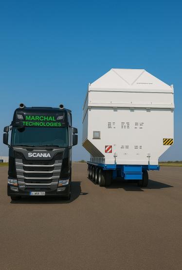 Transport spécialisé pour le secteur du spatial, de l'aéronautique et la défense