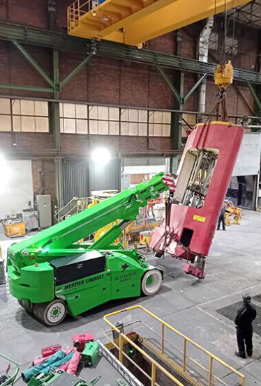 Démantèlement d’un four de 20T : l’expertise de Bovis Transferts au service de l’industrie d’Auvergne-Rhône Alpes