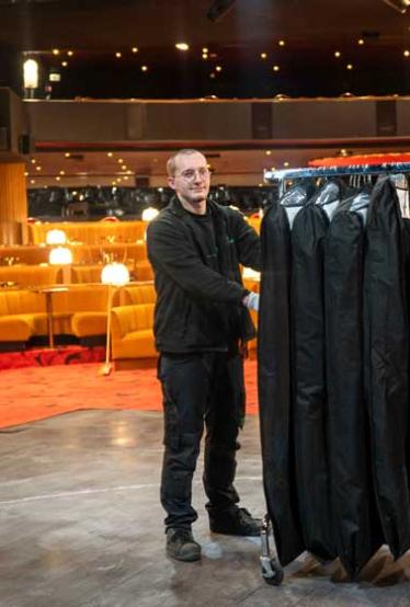 Relocation and Storage of Lido Stage Sets in Paris