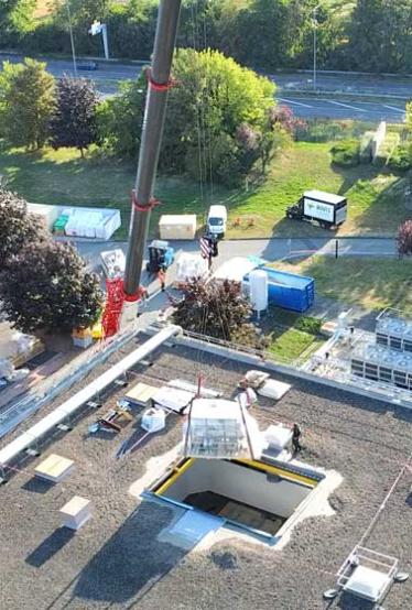 Industrial Transfer in Auvergne: Handling of Packaging Lines near Clermont-Ferrand in France