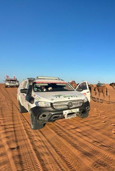 Un équipage Bovis au Rallye Roses des Sables 2025