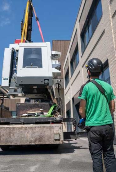 Déménagement industriel en Île-de-France aux Mines Paris