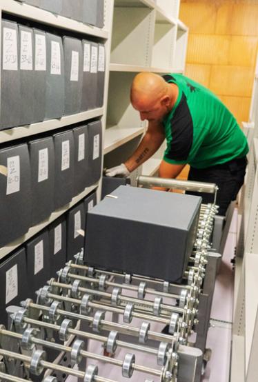 Déménagement d’archives dans le Vaucluse