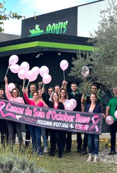 Octobre Rose chez Bovis Midi Pyrénées