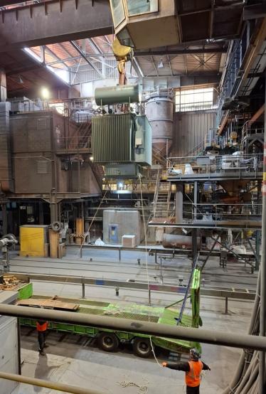 Manutention et déménagement d’un transformateur près de Nancy 