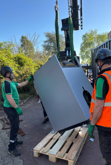 Déménagement et manutention de chaudières à Bordeaux 