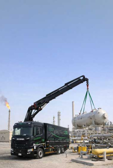 Services de manutention lourde pour l’industrie pétrolière et gazière aux Émirats Arabes Unis