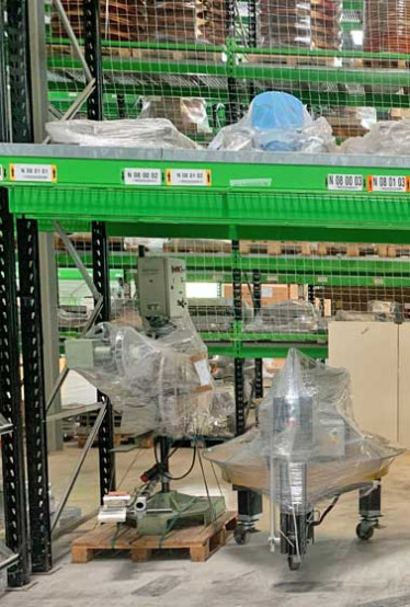 Stockage sécurisé de machines industrielles à Besançon (25)