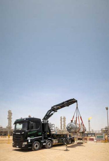 Oil and Gas Heavy Lift Services in the United Arab Emirates