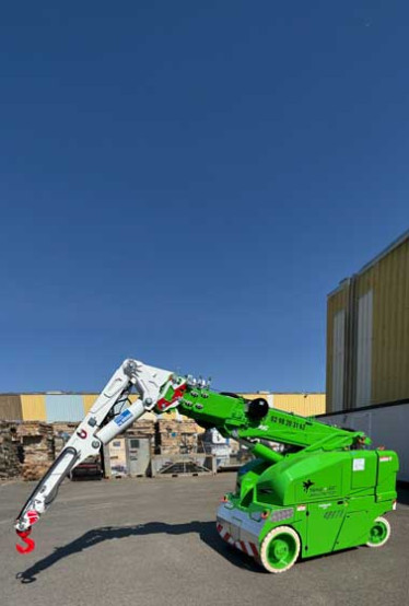 Levage par grue électrique à Brest (29) : notre nouvelle grue électrique 
