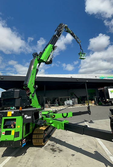 New Jekko JF545.2 CDH Spider Crane: Bovis Centre Strengthens Its Industrial Lifting Capabilities