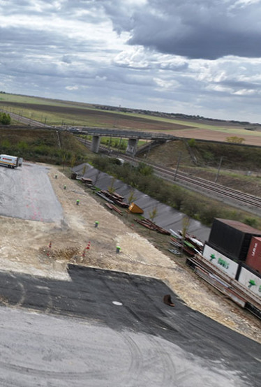 Nouveau bâtiment de stockage de 2 500 m²