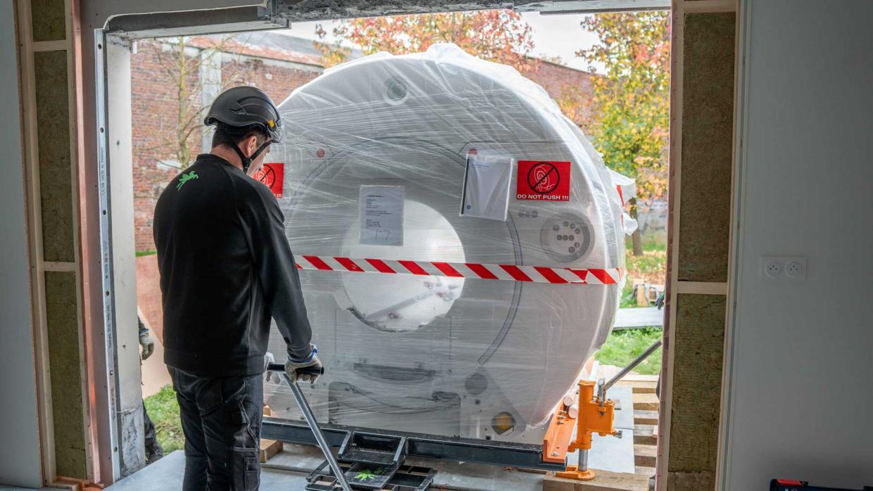 Livraison et installation d’une IRM dans le Nord