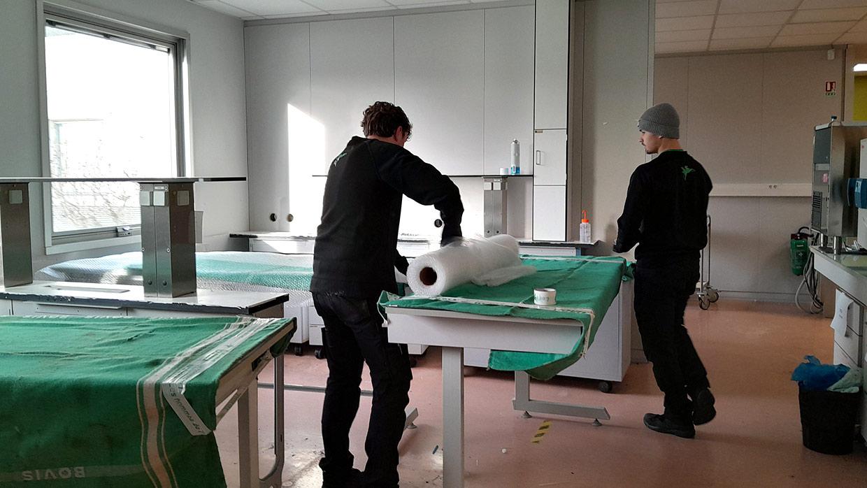 Transfert de laboratoire en Alsace