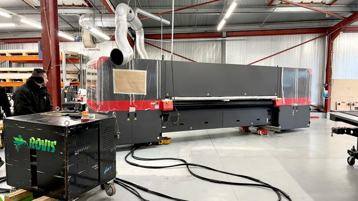 Remplacement de deux machines d’impression au nord de Strasbourg