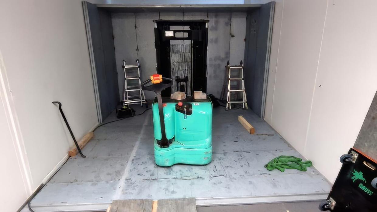 Manutention de Chambre Forte près de Bordeaux 