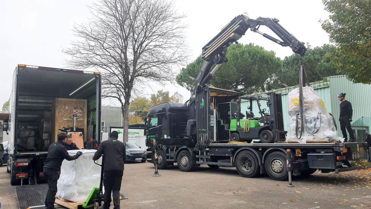 Manutention et livraison de matériel médical en Alsace 
