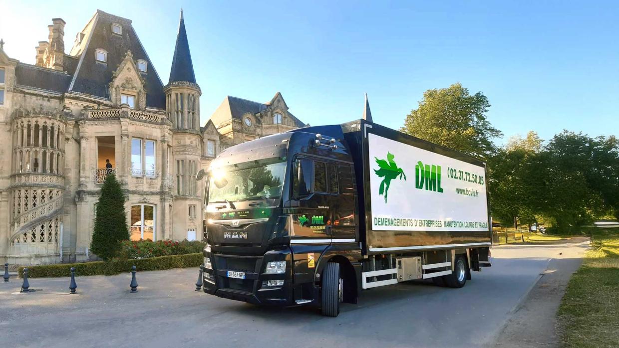 Déménagement d'entreprise entre Caen et Rouen