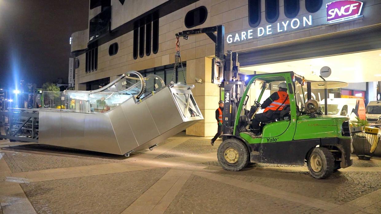Escalator Replacement in Paris