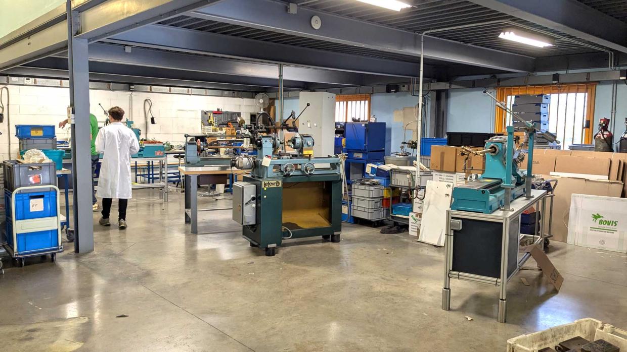 Relocation of an Industrial Workshop near Paris