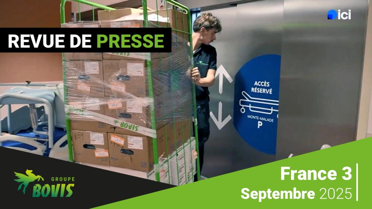 Revue de presse : un déménagement hospitalier clé en main à Bordeaux