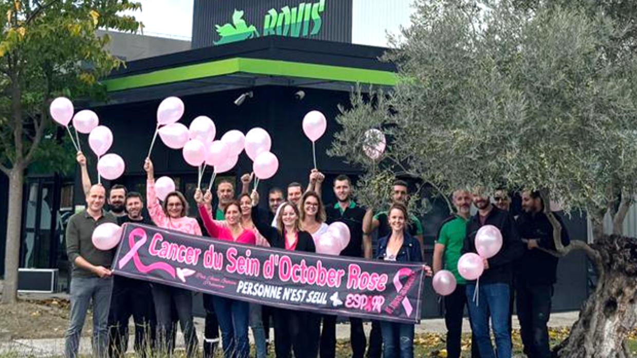 Octobre Rose chez Bovis Midi Pyrénées