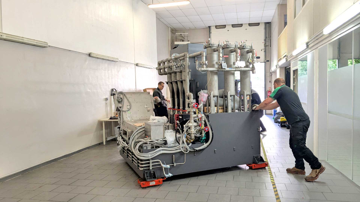 Transport et manutention de machines en Île-de-France